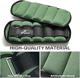 Sportneer Adjustable Ankle Weights Set 0.45-1.6 kg per Ankle 0.9-3.2 kg Pair view 2