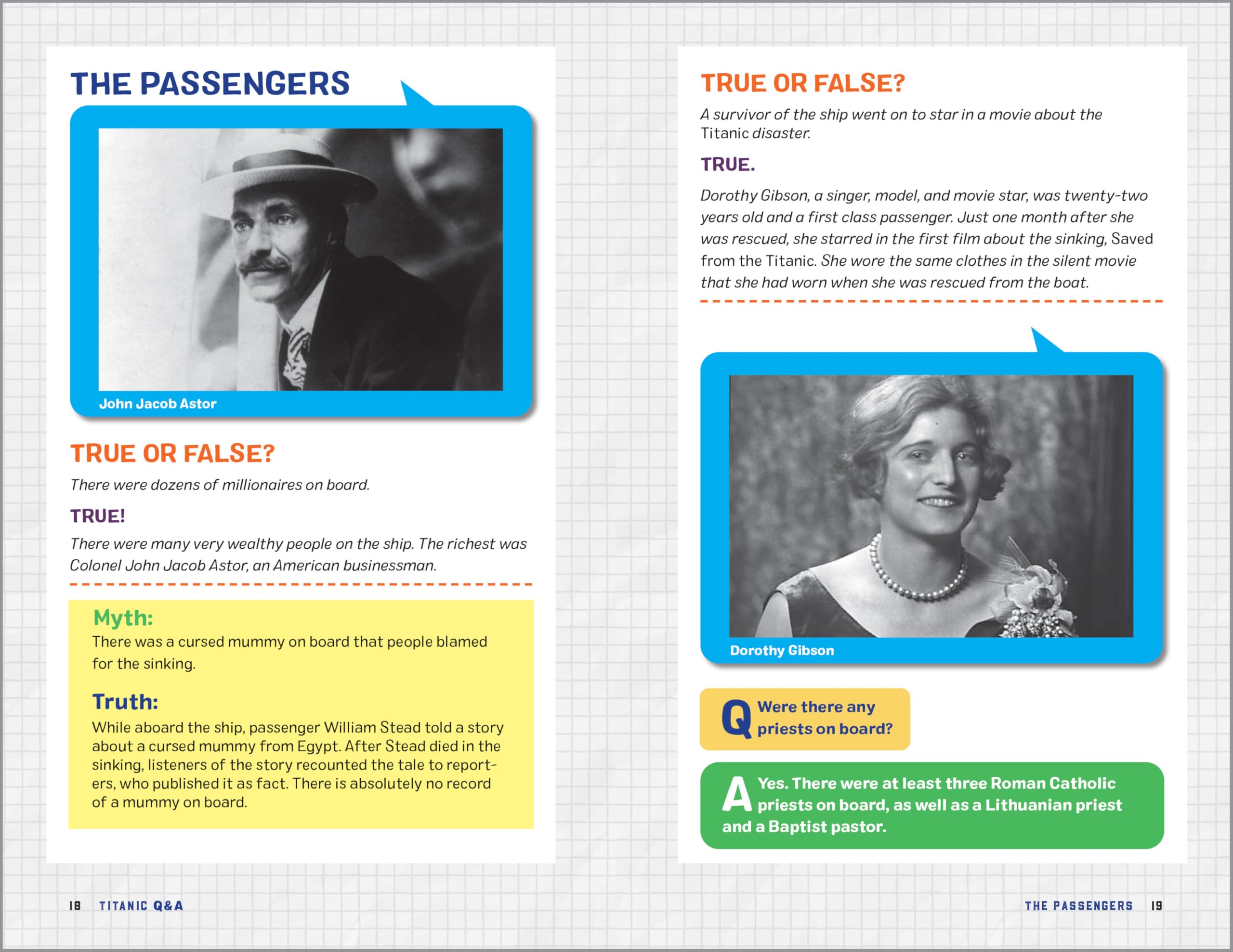 Titanic Q&A: 100 Fascinating Facts for Kids (History Q&A)