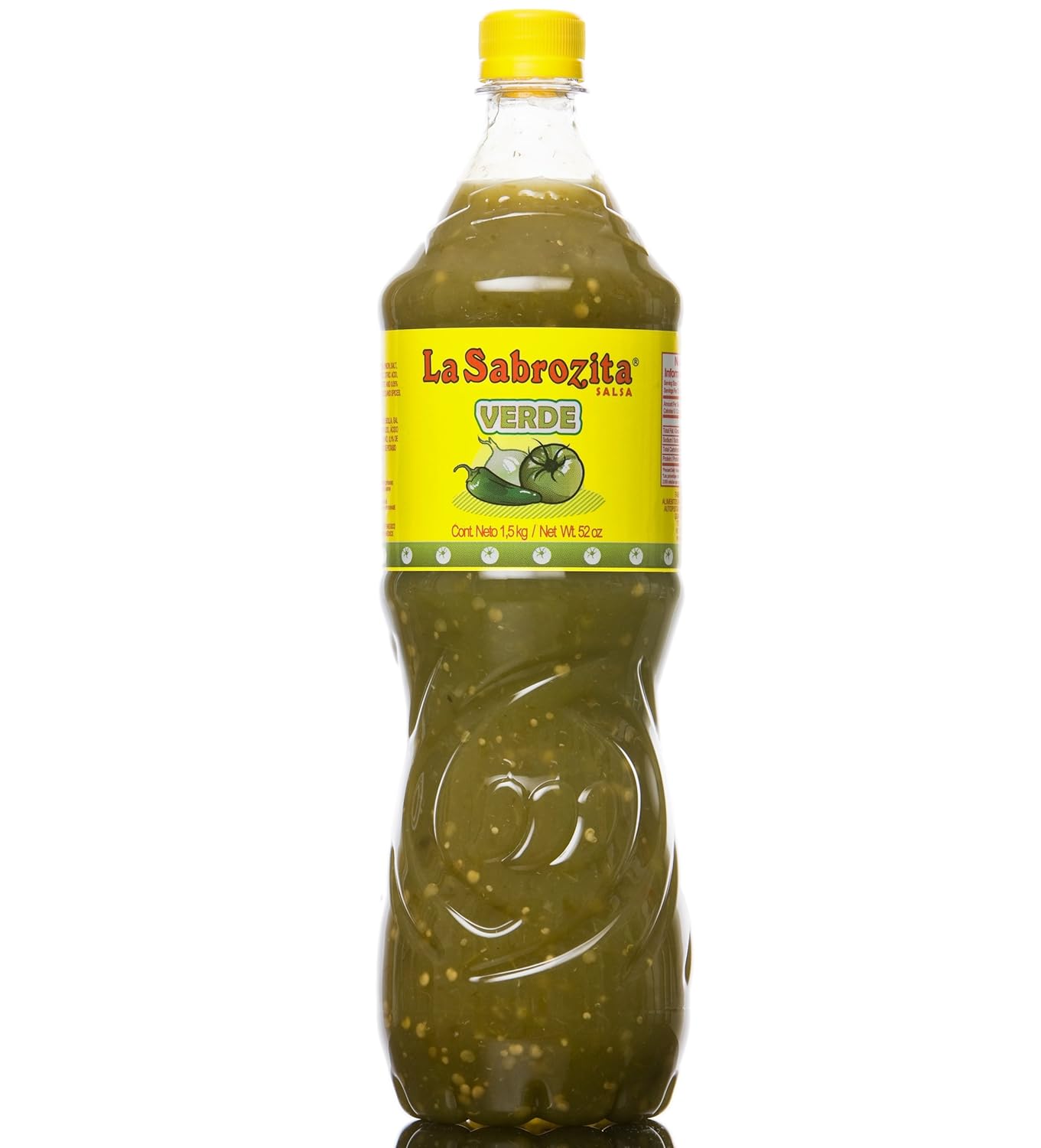 La Sabrozita Homestyle Tomatillo Salsa / Salsa Verde, 52