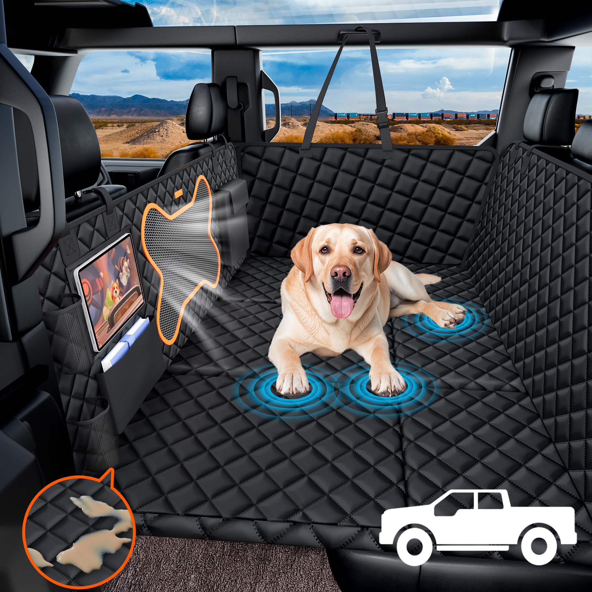 Dog Cover For Truck Back Seatnull