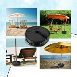 Straame Garden Parasol Base Weight Bag 40kg Sandfill 46x15x8cm view 4