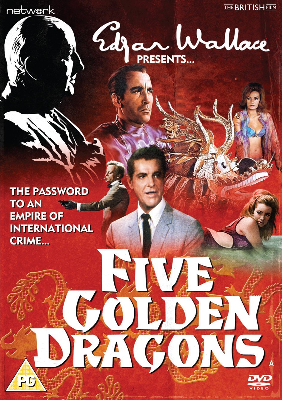 Edgar Wallace present: Five Golden Dragons [DVD]
