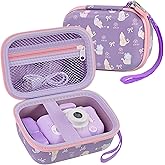 ANKHOH Kids Camera Case for Goopow/for Mgaolo/for CIMELR/for Seckton/for OZMI/for Dylanto Digital Camera Toys and Video Camcorder Storage Holder Organizer -Purple(Box only)