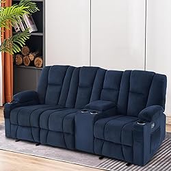 MCombo Power Reclining Sofa with Heat and