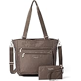 Baggallini Modern Everyday Shopper Tote - 15.3" x11.6” Tote Bag for Women - Lightweight Work Travel Carry On Bag