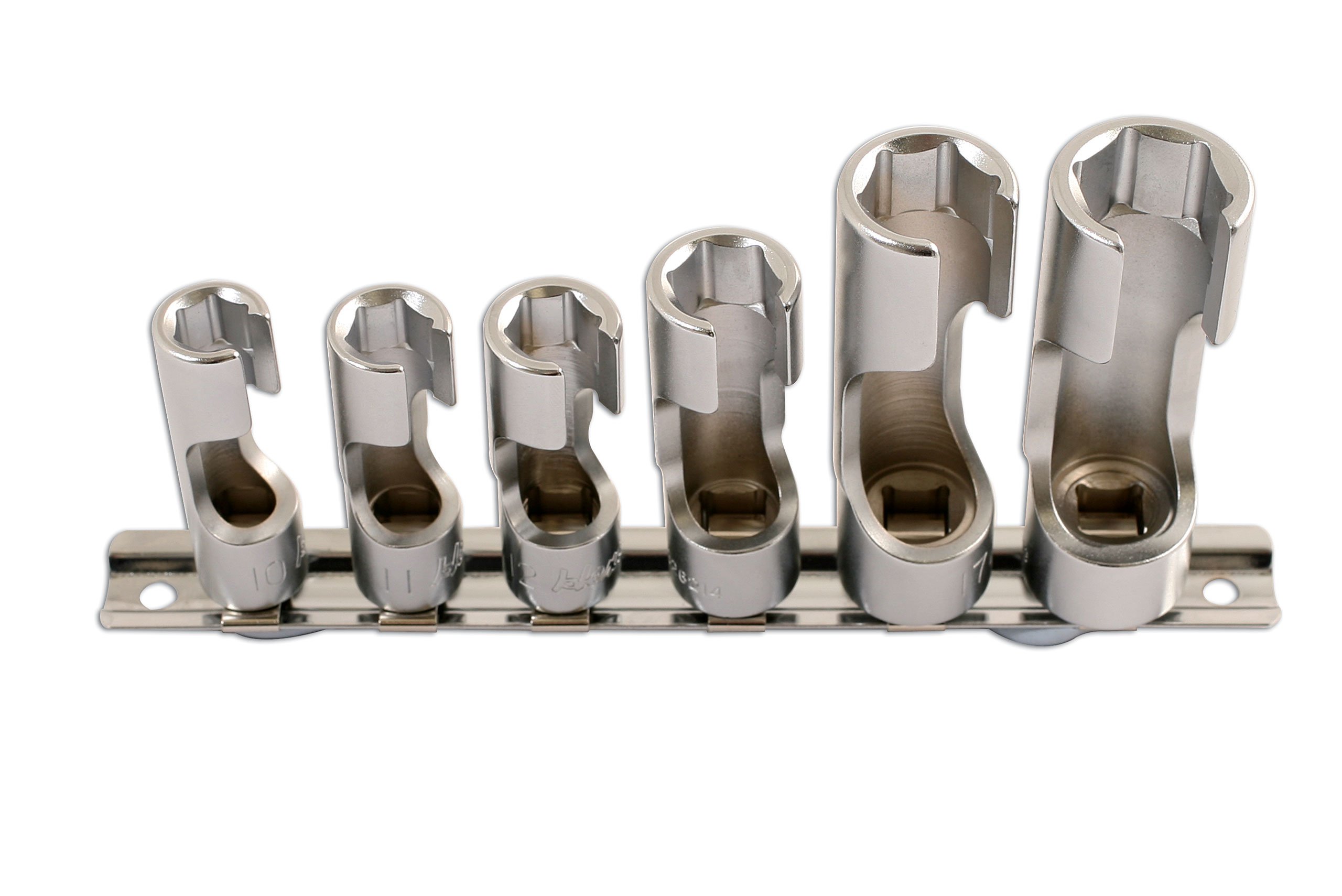 Laser 4984 Difficult Access Socket Set 3/8"D 6pc, Silver