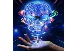 DUSFAN 2025 AI Flying Orb Ball Toy, Galactic Fidget Spinner, Mini Drones Toys for 6 7 8 9 10 11 12+ Year Old Boys Girls Children Indoor Outdoor Toys
