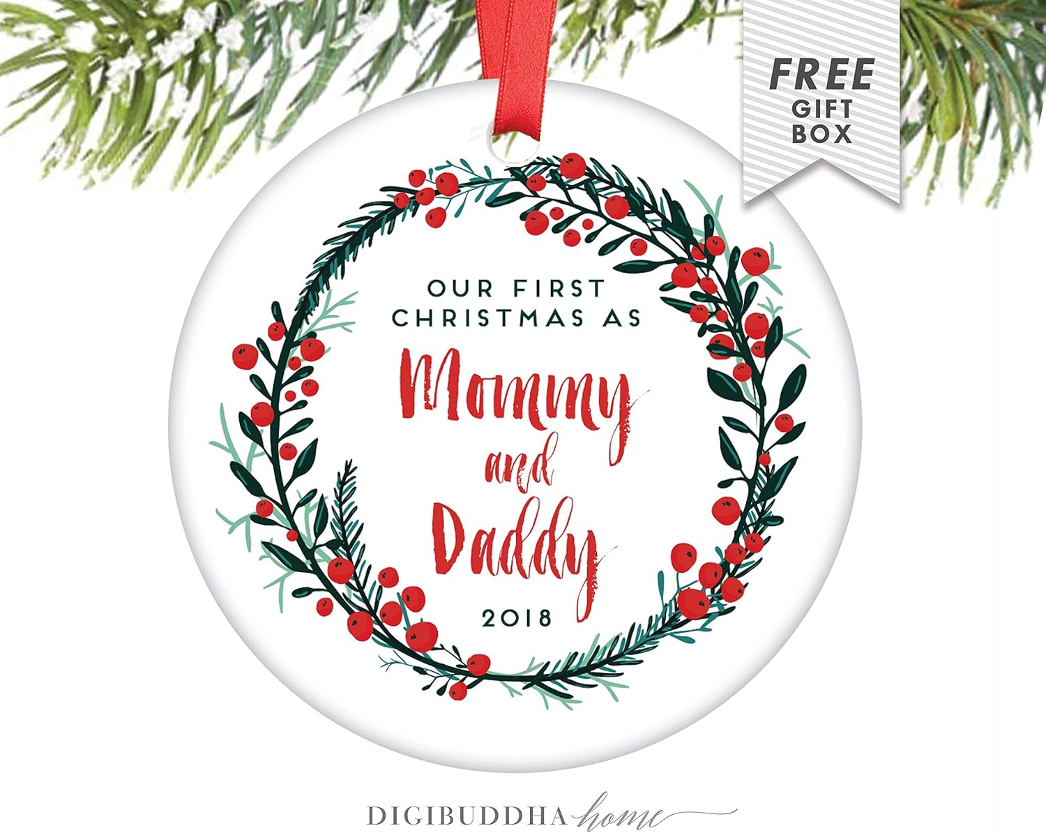 new parents ornament 2018