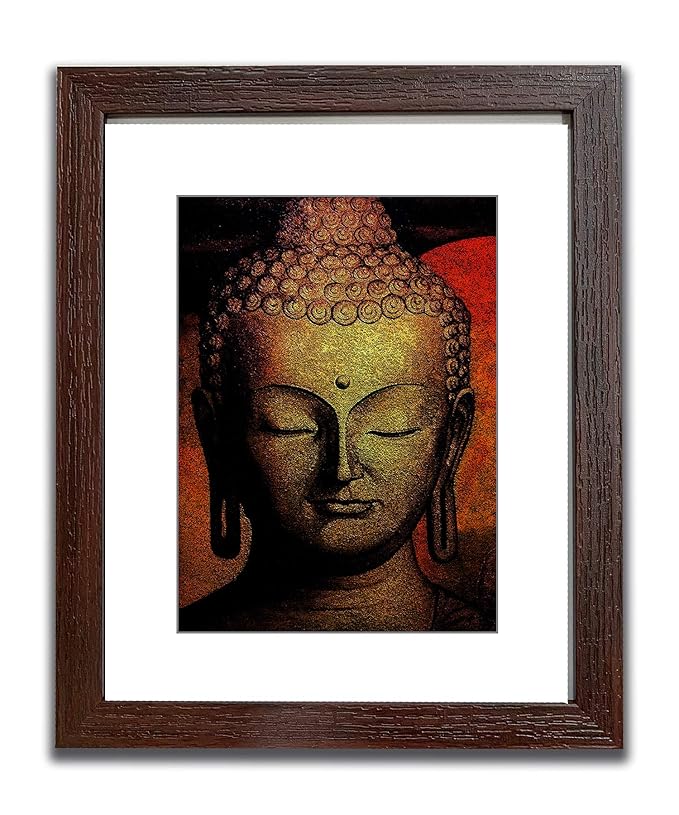 Buy Milestones Laminated Buddha Painting/Photo Frame A90810 (Small
