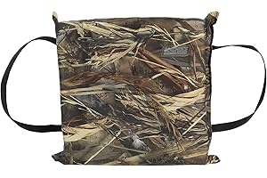Seachoice Emergency Marine Foam Flotation Cushion, Square, 15 in. X 15 in, Camouflage