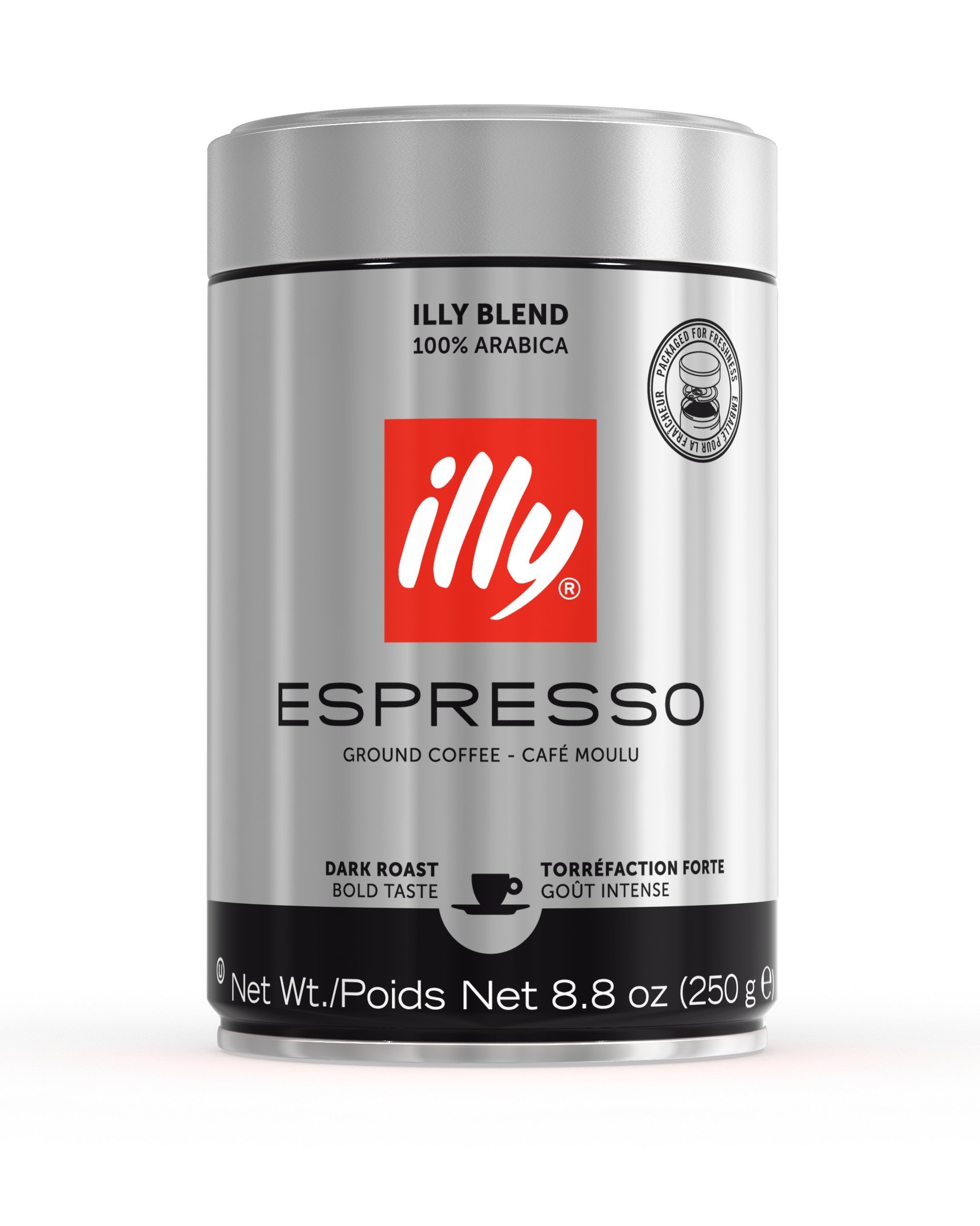Illy Caffe Coffee Drip Dark Roast 8.8 OzPack of 6
