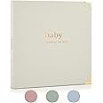 Keepsake Baby Memory Book for Boys and Girls – Timeless First 5 Year Baby Book – Neutral Journal Scrapbook or Photo Album - Record a Milestone for Every Event from Birth to Age 5