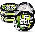 LF*GO! Energy Pouches | Caffeine Pouches | 6 Essential Vitamins and Minerals | Strawberry Kiwi | 200 mg Natural Caffeine | 0 Calories | 0 Sugar | 15 Pouches Per Can | 3 Cans
