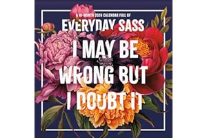 2026 Everyday Sass Wall Calendar