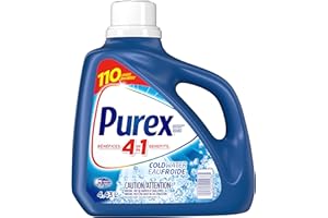 Purex Coldwater Liquid Laundry Detergent, 4.43 Liters, 110 Loads