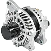 New Alternator 04801490AA Replacement for 2009-2020 Dodge Journey L4 2.4L | 12V 160A CW 6-Groove Pulley, Replace# 11440, A002TX0281, A2TX0281, AL6480X, 11440N, 4801490AA, 4801490AC, 4801490AD