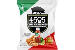 4505 Meats, Chicharrones Fried Pork Rinds, Tajín, 1.1 Ounce, 1 Count