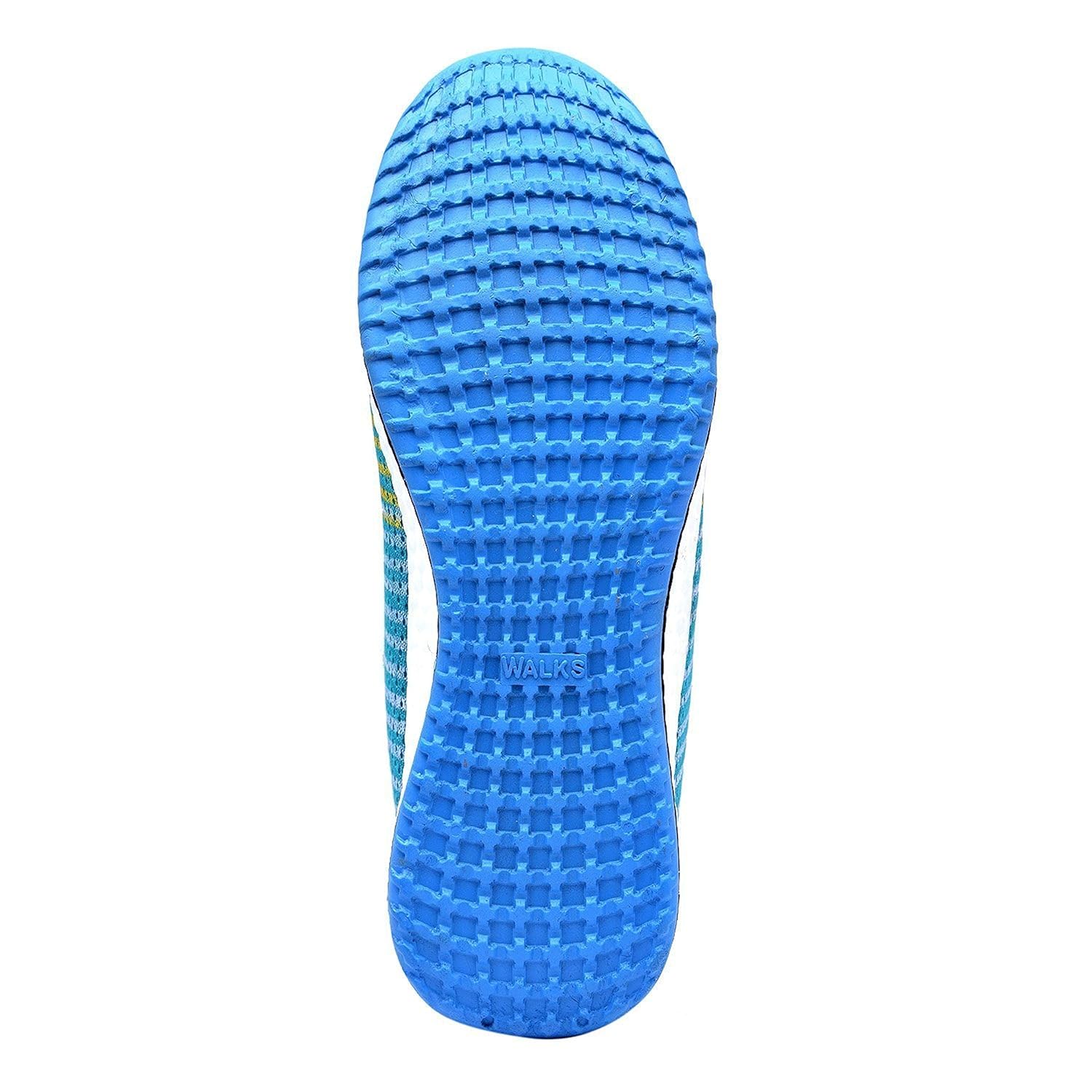 arawali men's sky blue sports/running shoes in new printed pattern.