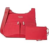 Baggallini Crossbody Travel Bag 11x8.5 Lightweight Water-resistant Nylon Handbag