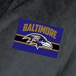 NORTHWEST NFL Baltimore Ravens Silk Touch Bath