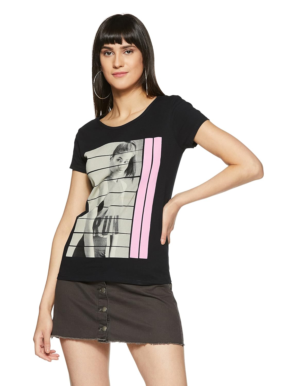 ajile by pantaloons women's flared top