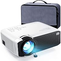 Mini Projector, APEMAN 5000L Brightness 180" Display Projector [Carry Case Included], Support 1080P, 55,000 Hours LED…
