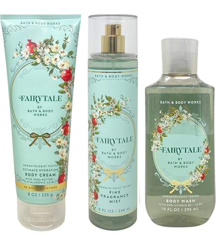 Amazon.com : Bath & Body Works - Fairytale - 3 pc Bundle - Trio