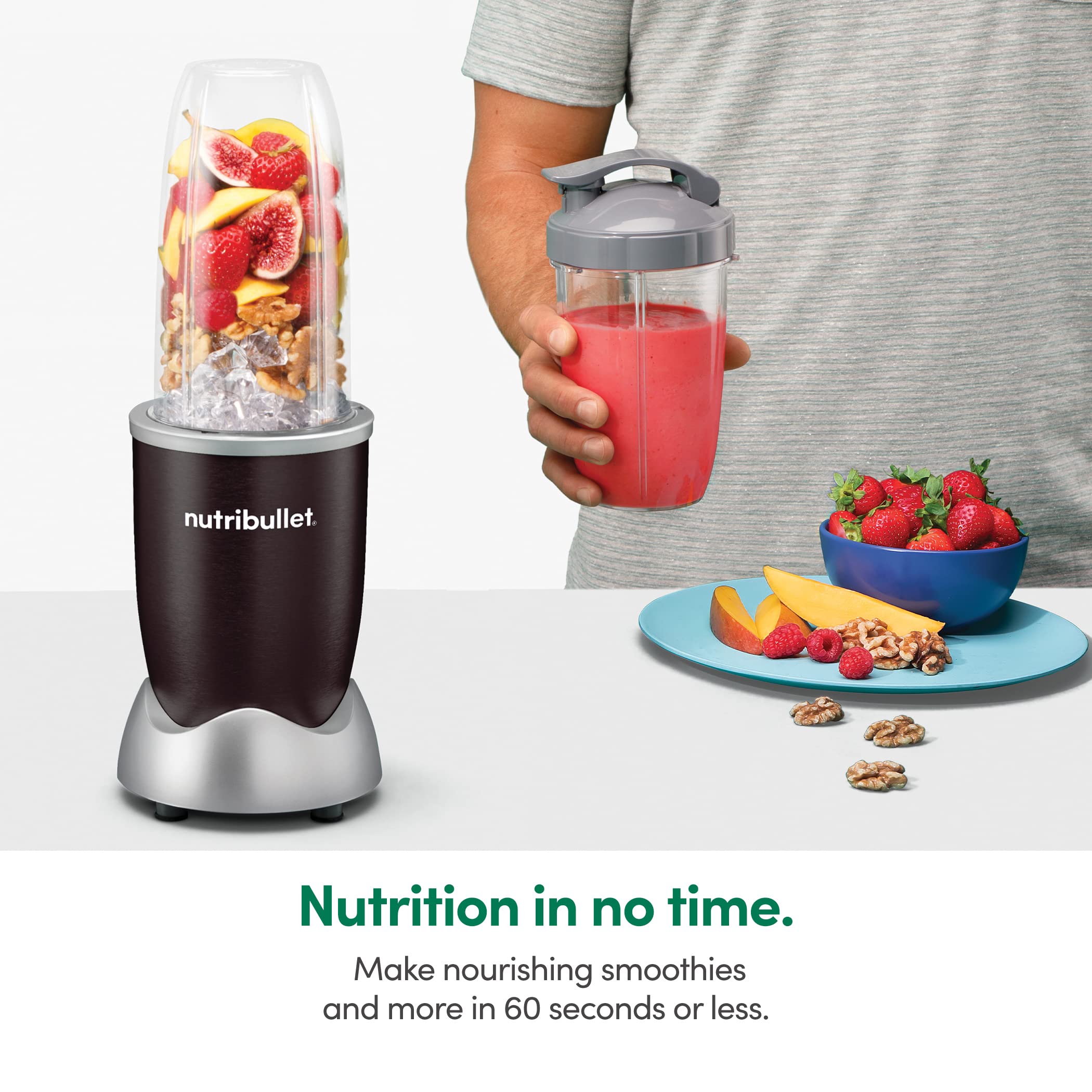 NutriBullet NB9-1301K Pro 13 Piezas Negro Ónix, 900W