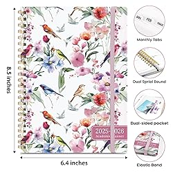 Planner 2025-2026, Monthly and Weekly Calendar