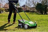 Draper 1500W Electric 2-in-1 Lawn Aerator Scarifier 230V 320mm 30L Bag view 3