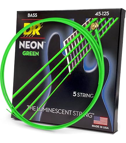 Jeu De Cordes Road Dog Pour Basse 5 Cordes - Tensions .045-.130 - Nickel Avec Revêtement PVD