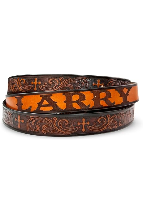 Cinturón De Hebilla Floral Para Hombre Ariat - Costa Rica