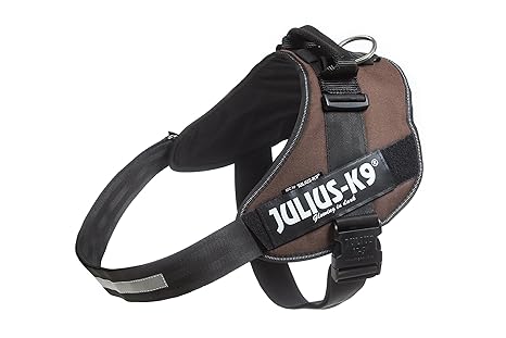 JULIUS K-9 IDC-Powergeschirr mit Logofeld, Gr. 4 Schokoladenbraun