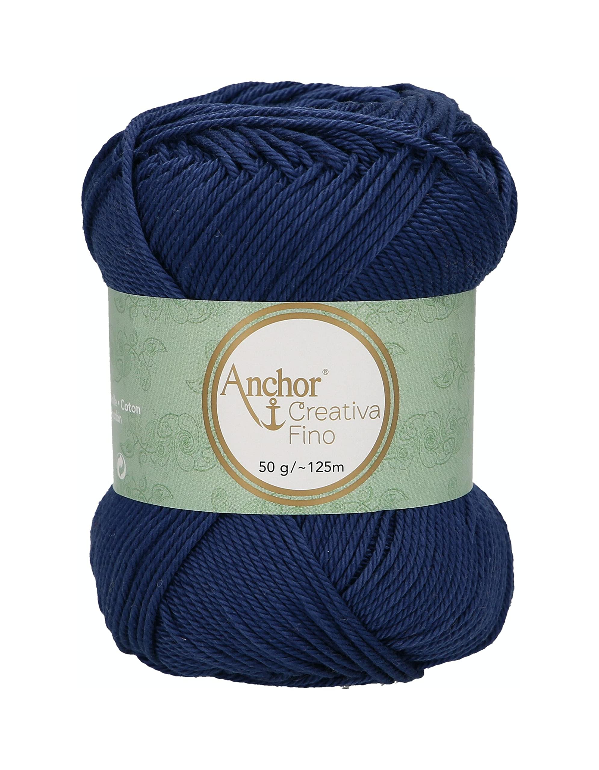 ANCHOR Creativa Fino, Thickness: 4, Packaging: 50G, Running Length: 125M 150 Crochet Threads