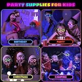Mikulala 12Pcs Light Up Glasses Kids Party Glow Glasses Holiday Birthday view 5