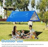 Onarway Tarpaulin 2m x 2m Heavy Duty 110GSM Blue with Grommets view 6