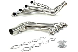 LS Swap Long Tube Headers For Chevy For GMC C10 Trucks LS1 LS2 LS3 LS6 LS7 Polished 304 Stainless Steel