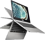 Asus C302CA-DHM4 Chromebook Flip 12.5-Inch Touchscreen Convertible Chromebook, Intel Core M3, 4GB RAM, 64GB Flash Storage, A