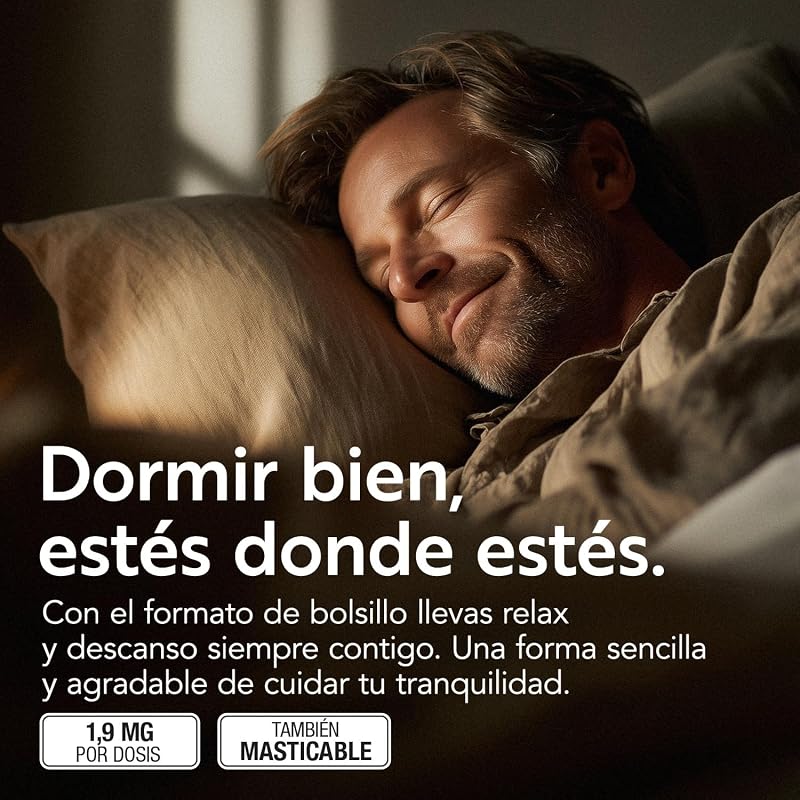 Melatonina Pura 1,9 mg por Dosis PiùLife, 600 Mini Comprimidos
