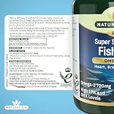 Natures Aid Super Strength Omega-3 1200mg 60 Softgels EPA DHA TG view 5