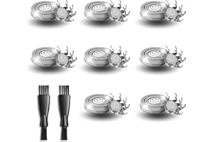 DREBIG 8 Pack Shaver Replacement Blades Compatible with Sku*l Shaver Pitbull Gold PRO & Silver - Pitbull Shaver Replacement Blade, Enhanced Pitbull Shaver Replacement Heads for Superior Shaving
