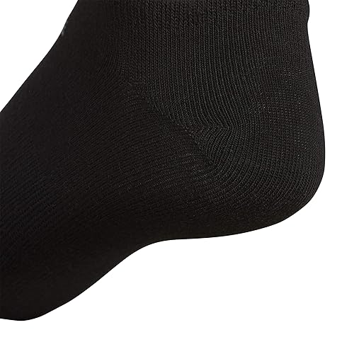 adidas Mens Superlite No Show Socks With Arch Compression (6-pair