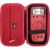 Mchoi Hard Portable Case Compatible with Amprobe 37XR-A True RMS Digital Multimeter, Case Only