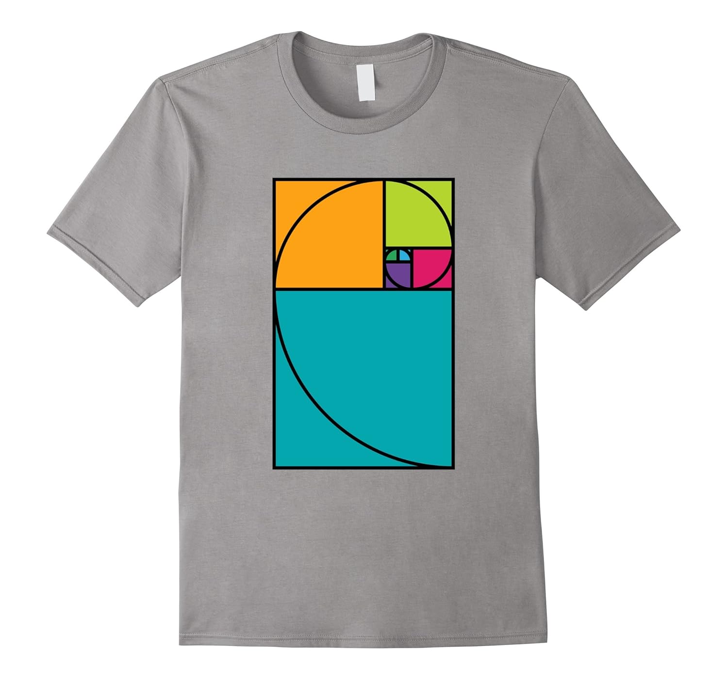 Golden Ratio Spiral - Math Geek Science and Art T-Shirt Gift-ANZ