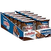 Nutella &amp; Go Kids Snacks for Kids, Hazelnut Spread, 12 Pack, 1.9 oz | Snack packs with hazelnut spread and pretzels, bulk snacks for the office, lunchboxes, and travel