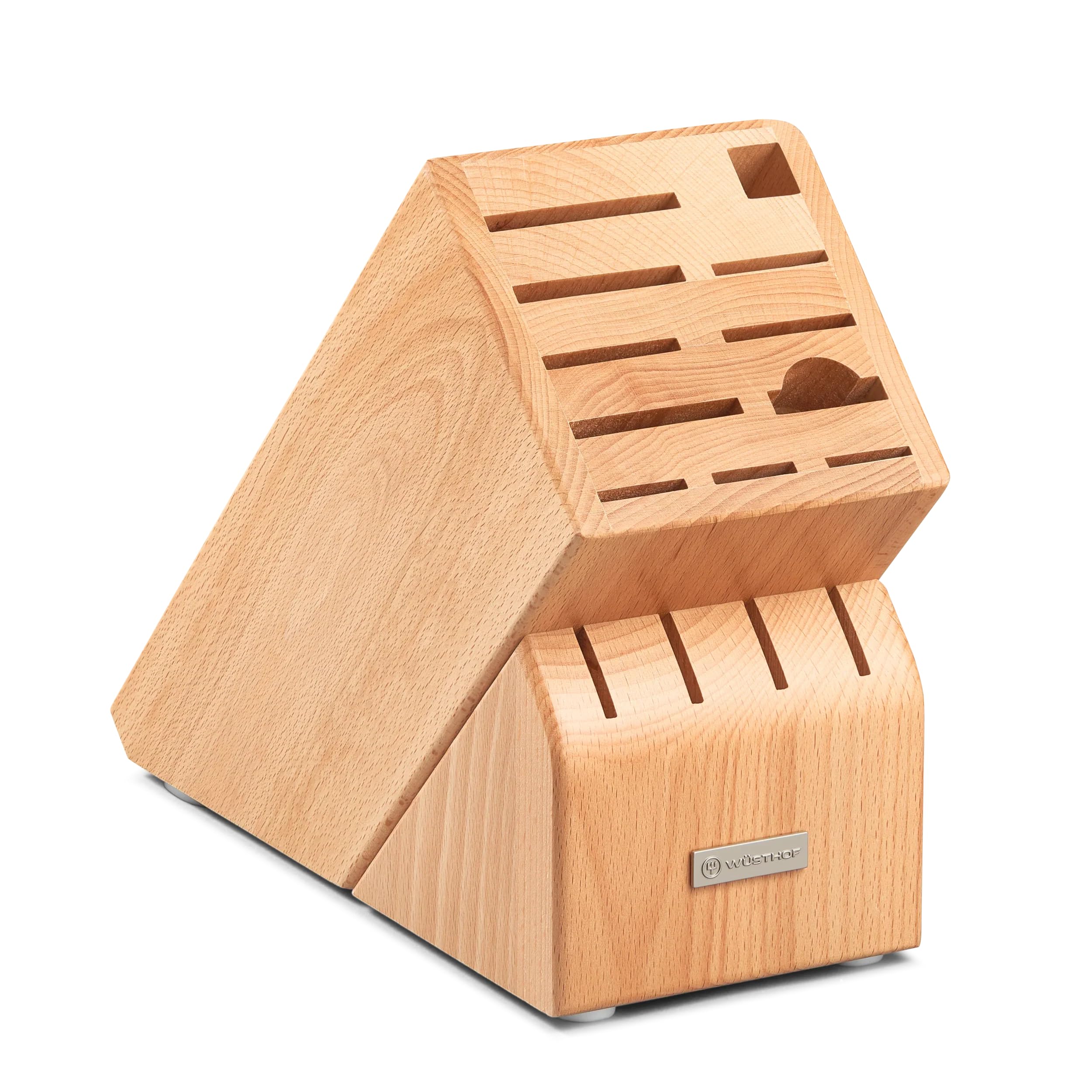 Photo 1 of WÜSTHOF 15-Slot Natural Wood Knife Storage Block