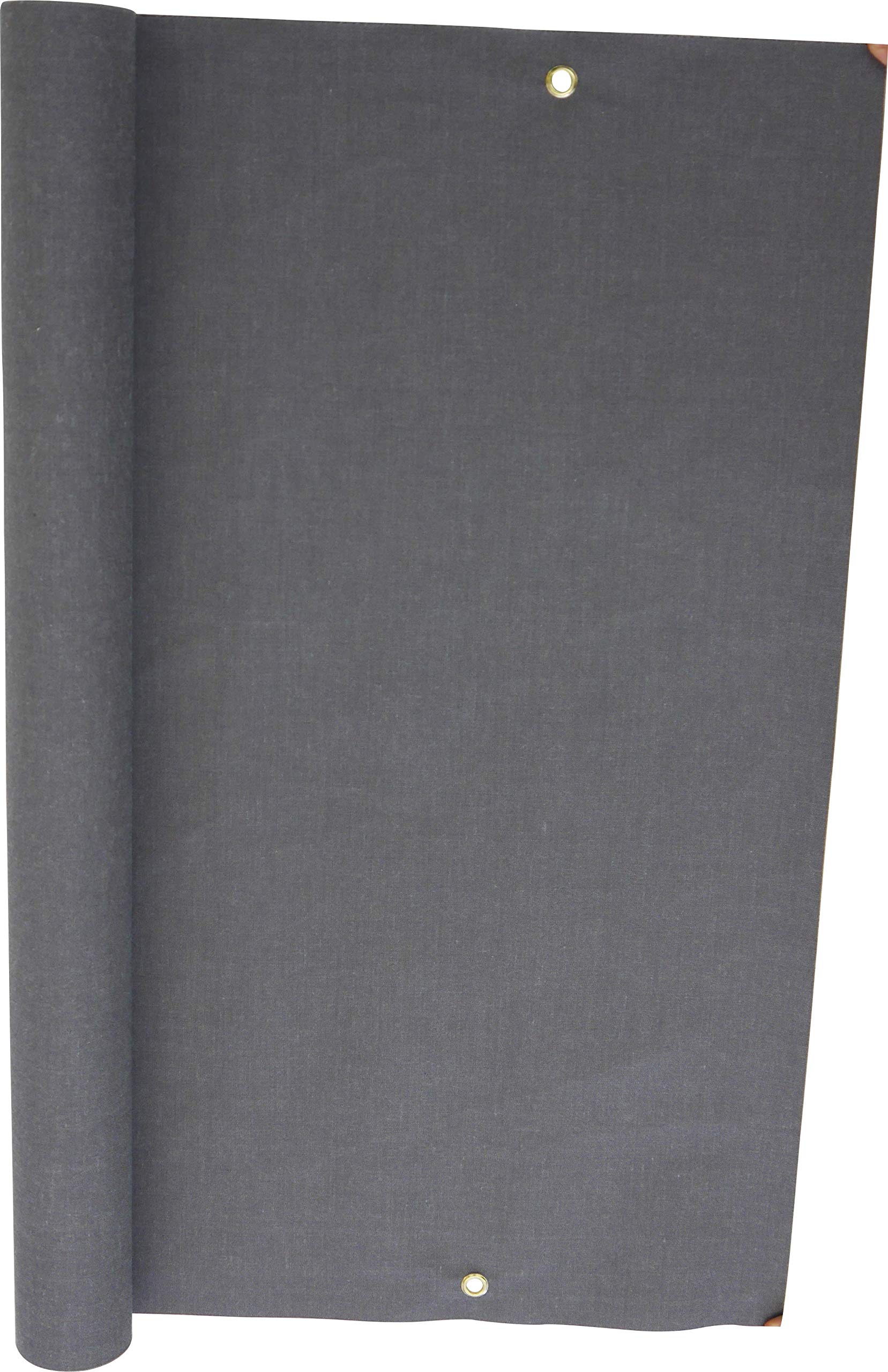 Angerer Balcony Covering Anthracite, Height: 75 cm, Length: 800 cm