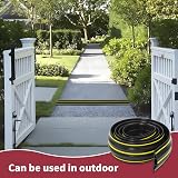 SEGNAYEN 1M Heavy Duty Rubber Floor Cable Protector 3 Cord Channels Black view 6