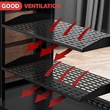 Pyle 1U 19 inch Ventilated Shelf 50 kg Capacity 10-Pack Server Rack Shelves view 5