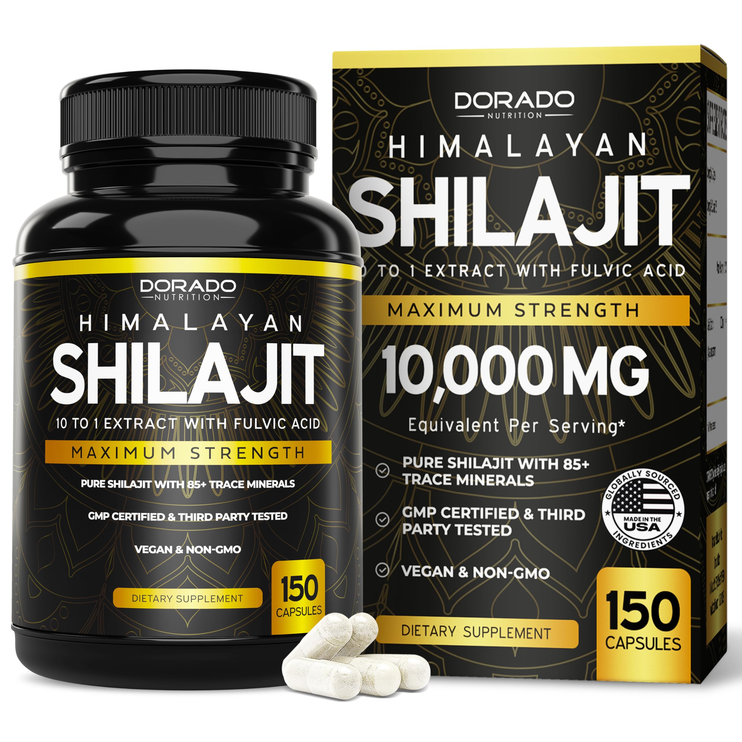 Pure Himalayan Shilajit with 85+ Trace Minerals